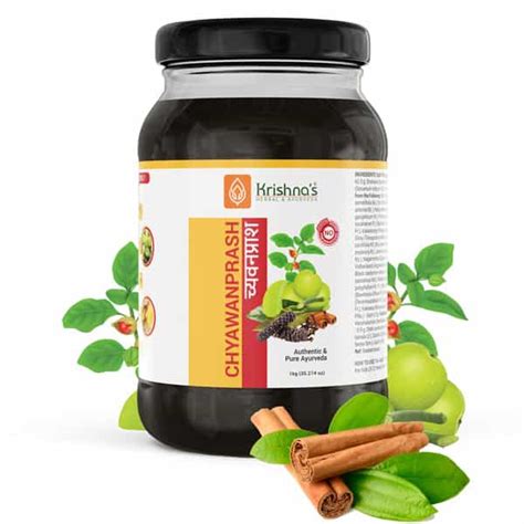 Buy KRISHNA'S CHYWANPRASH PRESERVATIVE FREE 1KG Online & Get Upto 60% ...