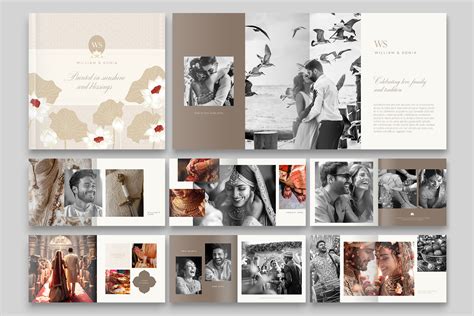 Indian Wedding Photo Album Template - BrandPacks