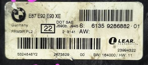 Image result for BMW E90 Light Control Module