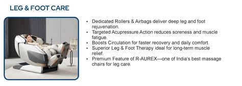 R-Aurex Luxury Full-Body Massage Chair | Rotai Massage Chai