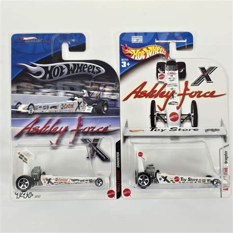 Hot Wheels Ashley Force pair