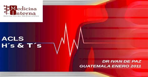 Acls H´s and T´s - [PPTX Powerpoint]