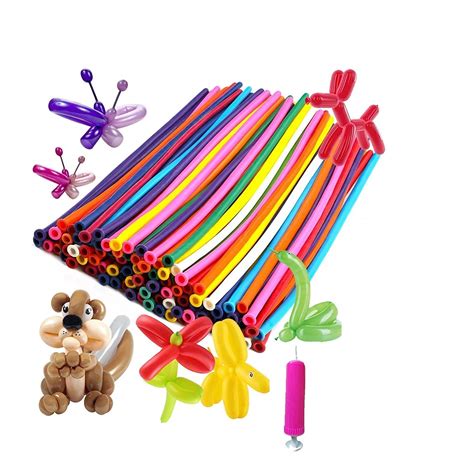 Crazy Sutra Animals Kit Twisting Balloons 100pcs Latex Long Modelling ...