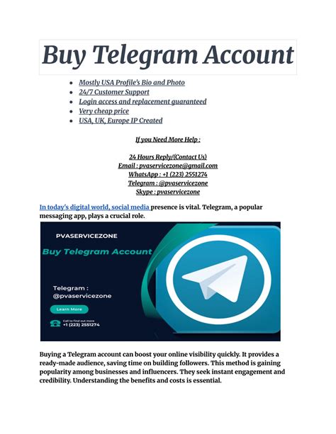 PPT - Buy Telegram Account (2) PowerPoint Presentation, free download ...