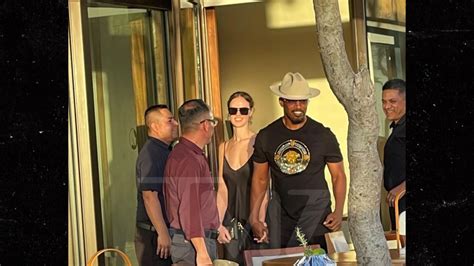 Jamie Foxx tiene una cita íntima con su novia Alyce Huckstepp en México