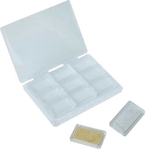 Amazon.com: LONCHDAN 1 Oz Silver Bar Holder 18Pcs Acrylic 1 Ounce ...