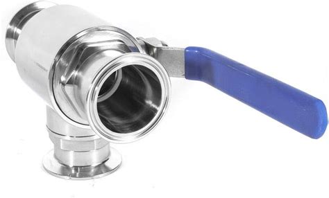 Buy WINUS 2 Inch Ball Valve, 64mm Diameter Sanitary 304 Stainless Three ...