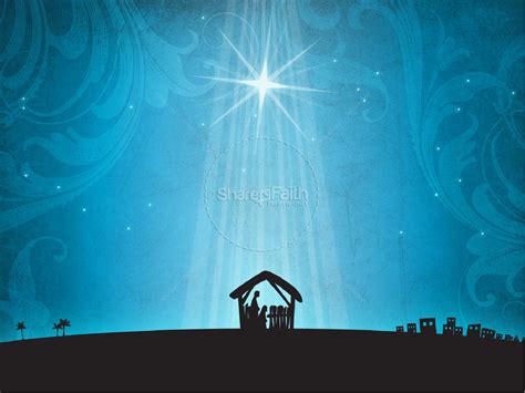 Powerpoint Christian Christmas Backgrounds