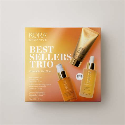 Buy Best Sellers Skincare Trio Online | KORA Organics