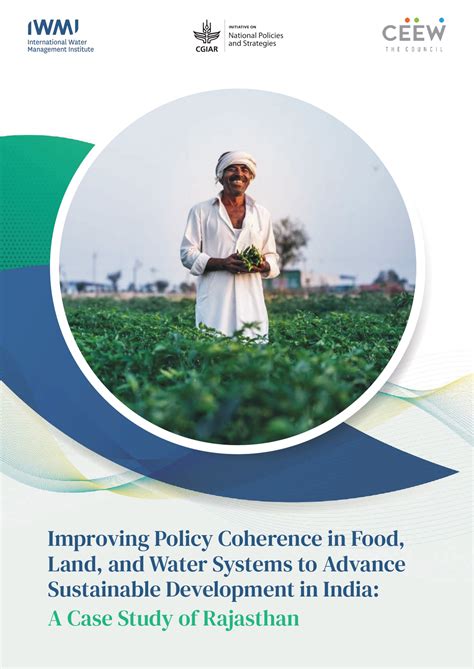 Improving Policy Coherence in Food, Land, and Water Systems to Advance ...