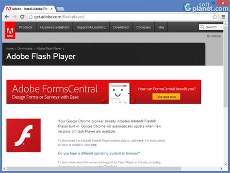 Adobe flash player 10.3.183.10rg soft : niststylla