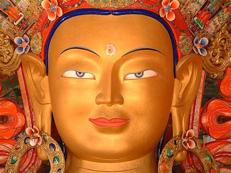 Maitreya Bodhisattva, the Future Buddha — the face of Love; the loving ...