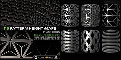A Crystal Pattern Height Map 的图像结果