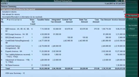 How to File GSTR 1 from Tally ERP 9 Release 6