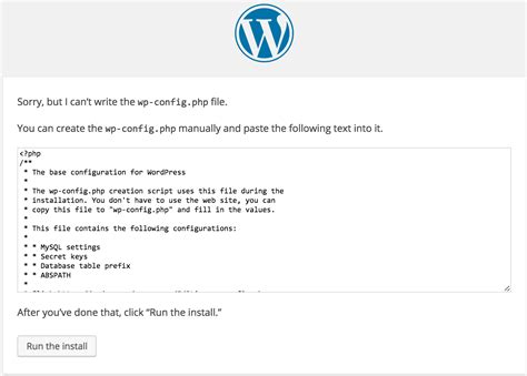 Setup Config WordPress 的图像结果