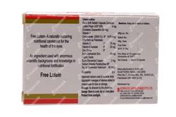 Eye Vital Lx Capsule 10 - Uses, Side Effects, Dosage, Price | Truemeds