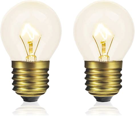 Amazon.com: Visther 40 Watt Oven Light Bulb G45, 300℃ Hight Temp ...
