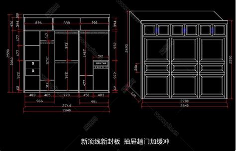 全屋定制酒柜家具CAD图库，全套酒柜CAD图纸下载 - 易图网