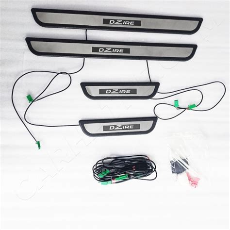 GFX Maruti Suzuki Dzire 2017 Onward Opening Door OEM Led Scuff Sill ...