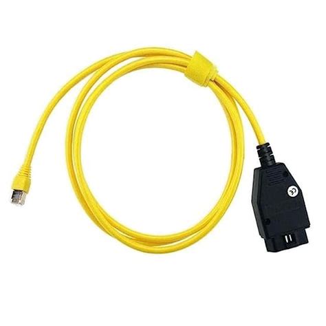Mapout24 ENET Ethernet Cable RJ45 Bule OBD OBDII OBD2 Interface Coding ...