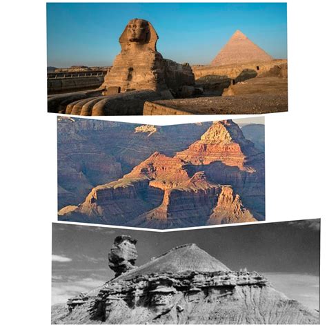 1.Egypt 2. “Vishnu Temple,”Grand Canyon 3. “Old Sphinx Head,” Arizona ...