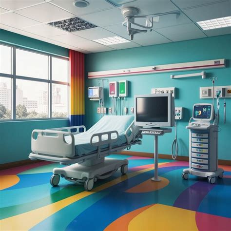 Modern hospital environment in 3d | Premium AI-generated image