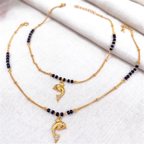 92.5 Sterling Silver Dolphin anklet – Unniyarcha