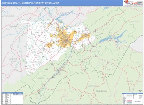 Map Of Johnson City Tn Area Hail Map For Johnson City, TN Region On
