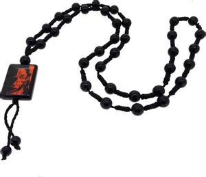 pompeo BAJRANGBALI BLACK ONYX BEAD MALA FOR MEN AND WOMEN / GIRLS AND ...