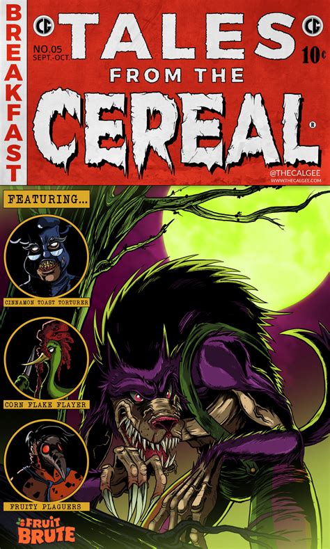 Tales from the Cereal Horror Art Prints - GeekAlerts