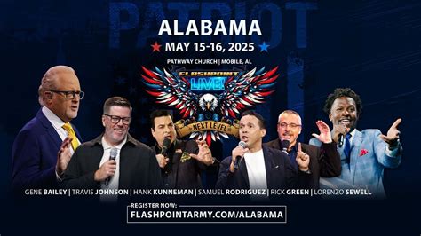 Flashpoint LIVE- Alabama, Pathway Church, Mobile, 15 May to 16 May ...
