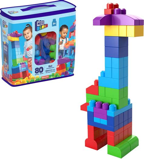 Mega Bloks First Builders Big Building Creative Open Building and ...