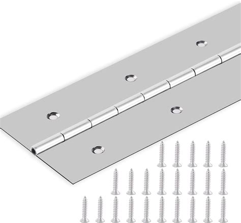 Heavy Duty Piano Hinge 36 Inch x 3 Inch Stainless Steel Continuous ...