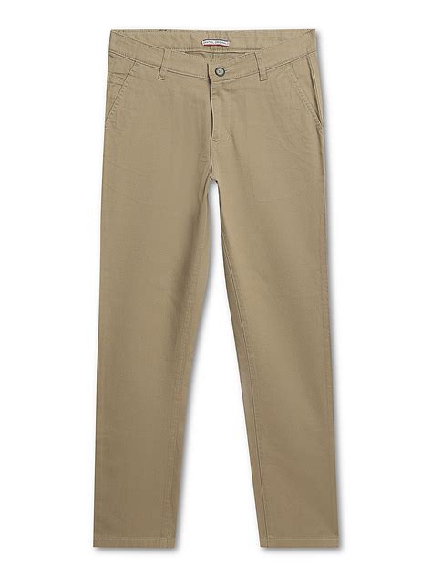 Boys Olive Green Trouser – Cantabil