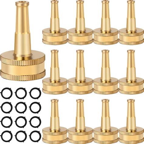 Amazon.com : JaGely 12 Pack Sweeper Nozzle for Garden Hose Solid Brass ...