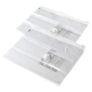 Ikea SKOGHALL Vacuum-Sealed Bag, Transparent, 0.55x0.85 m (21 5/8x33 1/ ...