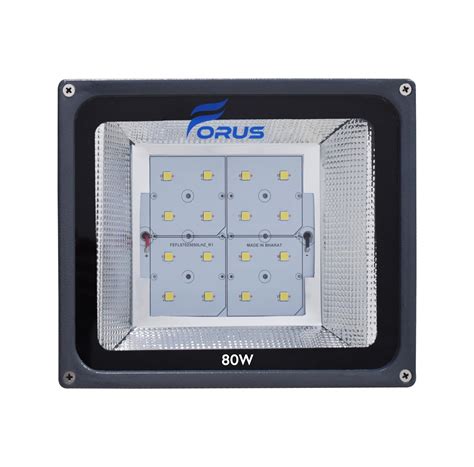 Buy Forus LED Flood Light 80W Waterproof 10 Years Warranty, Cool White ...