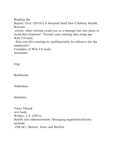 Reading the Report Over 120 UCLA Hospital Staff Saw Celebrity Hea.docx