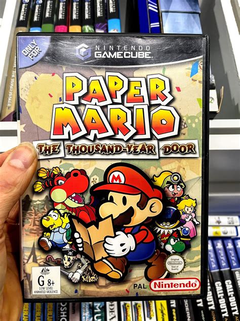 PAPER MARIO: The Thousand Year Door (GameCube) *MINT COMPLETE ...