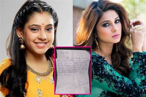 Niti Taylor had a fangirl moment when she received a handwritten note ...