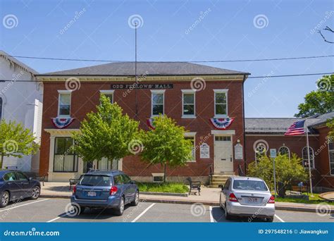 Ipswich Historic Town Center, Ipswich, MA, USA Editorial Photo - Image ...