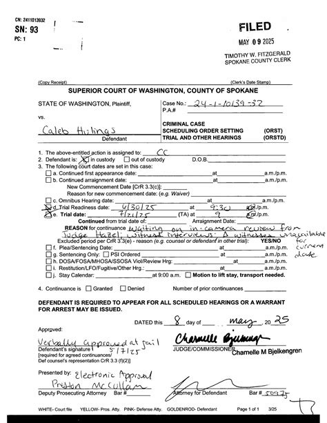 Spokane County Court Viewer