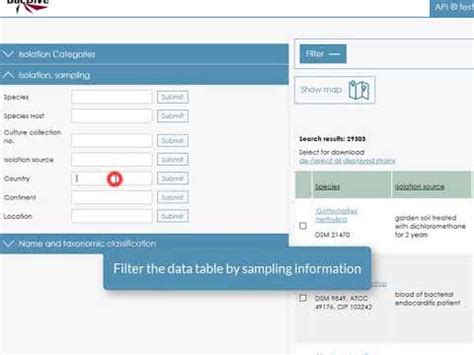 Image result for Bacdive Tutorial