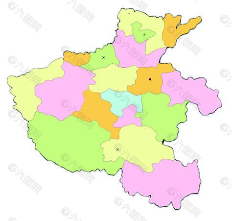 河南省行政区划地图_河南地图库