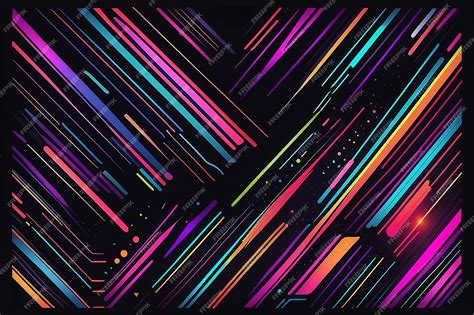 Premium Photo | Retrofuturism poster design in trend retro line style ...