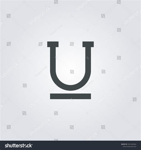Underline Icon Underline Symbol Isolated On Stock Vector (Royalty Free ...