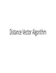 Example for Distance Vector Algorithm 的图像结果