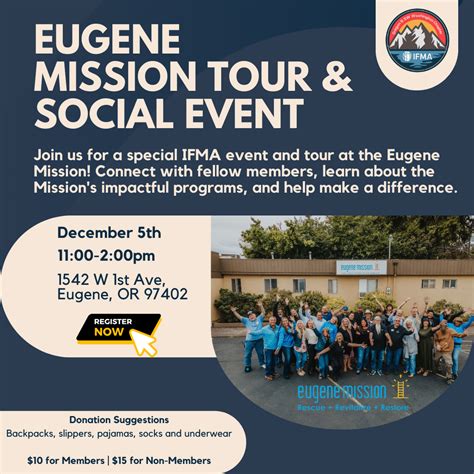 Eugene Mission Tour & Luncheon | Facility Management | IFMA Oregon + SW ...