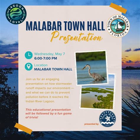 Stormwater & the Lagoon Presentation - Malabar, Malabar City Hall, 7 ...