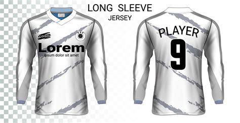 Football Jersey Long Sleeve Shirt at Callum Balmain blog